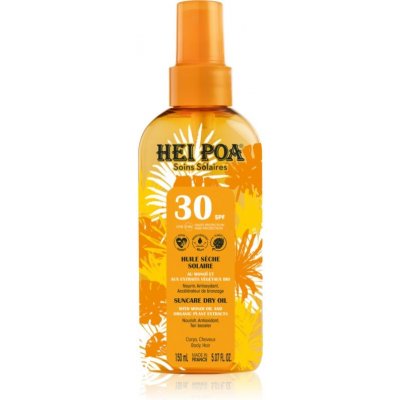 Hei Poa Tahiti Monoi Oil Tahiti Monoi Oil suchý olej na opalování SPF 30 150 ml – Zbozi.Blesk.cz