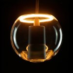 Segula LED floating globe 125 E27 8W čirá inside 55004 – Hledejceny.cz