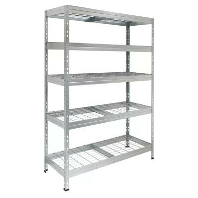 AR Shelving Regál Wire Rivet 180 × 120 × 45 cm TRM18S502KHGDZUS0 – HobbyKompas.cz