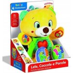 Clementoni Baby NOVÝ MLUVÍCÍ VZDĚLÁVACÍ MEDVÍDEK LELEK – Zboží Mobilmania
