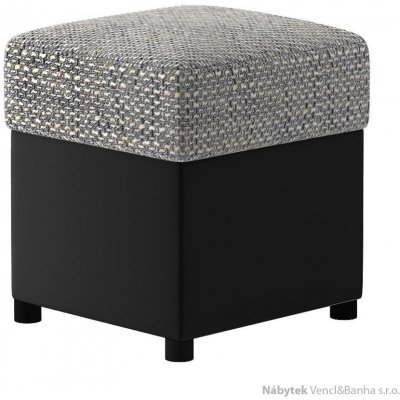 eltap čalouněný taburet hranatý Pouf R1 – Zboží Dáma