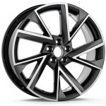Škoda VEGA 7x18 5x100 ET39 black metallic – Hledejceny.cz
