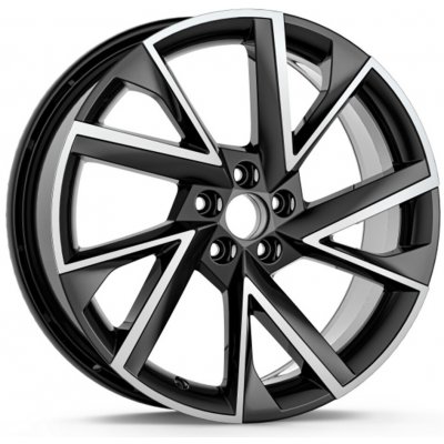 Škoda VEGA 7x18 5x100 ET39 black metallic – Hledejceny.cz