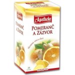 Apotheke Pomeranč a zázvor čaj 20 x 2 g – Hledejceny.cz