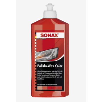 Sonax Polish & Wax COLOR červená 250 ml – Zboží Mobilmania