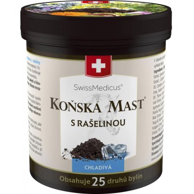 Swissmedicus Koňská mast chladivá s rašelinou 250 ml – Hledejceny.cz
