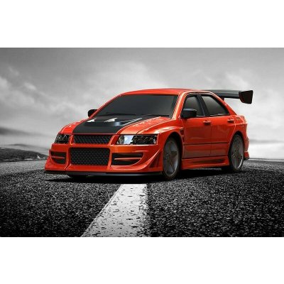 RACING TURBO C76 RC Sports Car RTR červená PE_TB-C76 1:76 – Zboží Dáma