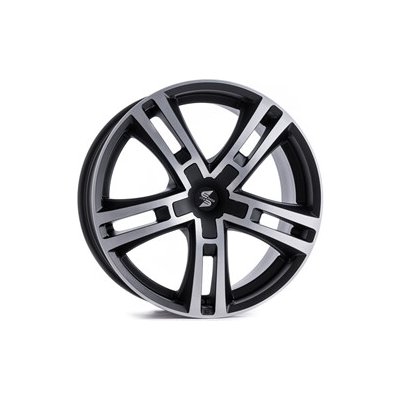 ETABETA URIEL 11x23 5x112 ET20 black matt polished black cap | Zboží Auto