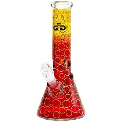 Grace Glass Skleněný bong Rainforest Beaker Red 32 cm – Hledejceny.cz