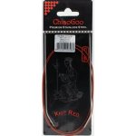 ChiaoGoo Knit Red ergonomické fixní kruhové jehlice 100 Cm 2mm – Sleviste.cz