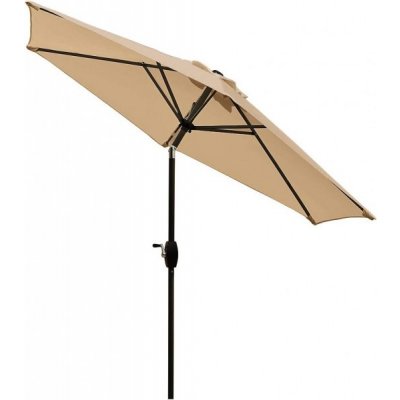 TS-Garden T-230B Polohovatelný zahradní slunečník s klikou 230 cm, béžová – Hledejceny.cz