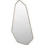 Dutchbone Hnědé dřevěné závěsné zrcadlo Basil 90 x 39,5 cm – Hledejceny.cz