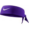 Čelenka Nike Dri-Fit Head Tie 4.0 court purple/white