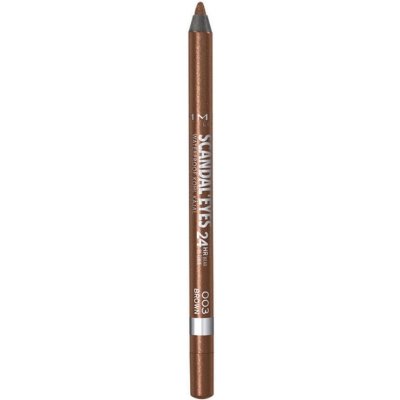 Rimmel Scandal Eyes 24H Waterproof Kohl Kajal Voděodolná kajalová tužka na oči 003 Brown 1,2 g – Zboží Dáma