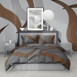 Stanex povlečení krep gold ribbon 140x200 70x90 – Zboží Dáma