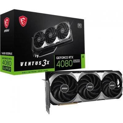 MSI GeForce RTX 4080 SUPER 16G VENTUS 3X OC – Zboží Mobilmania