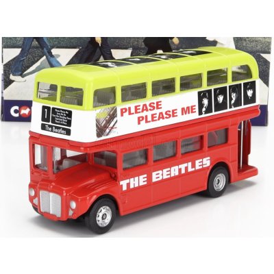 Corgi Routemaster Rml 2757 Autobus London 1956 The Beatles Please Please Me Červená Bílá Žlutá 1:76