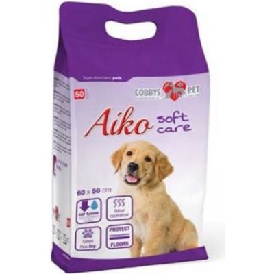 Aiko Soft care pleny pro psy 60 x 58 cm 50 ks – Zboží Mobilmania