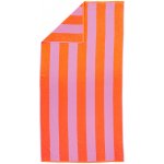 Crivit Plážová osuška 90 x 180 cm oranžová růžová – Zboží Dáma