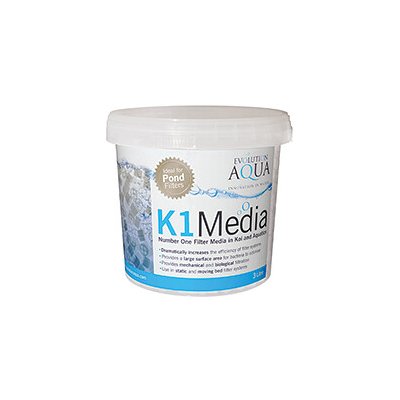 Kaldnes K1, Evolution Aqua originální filtrační médium Kaldnes medium K1: 10 litrů – Sleviste.cz