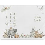 CEBA Podložka milníková na focení Basic Animals – Sleviste.cz