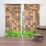 Sablio Závěs Blocks 3D: 2ks 140x250cm – Hledejceny.cz