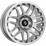 ETABETA COMBAT 10x22 5x127 ET32 silver matt lip polished | Zboží Auto
