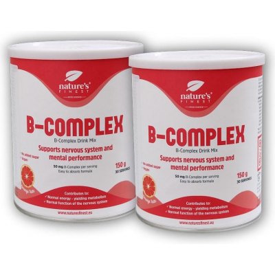 Natures Finest B-complex pomeranč 2 x 150 g – Hledejceny.cz
