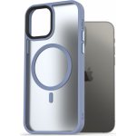 Pouzdro AlzaGuard Matte Case Compatible with MagSafe iPhone 12 / 12 Pro světle modré – Zbozi.Blesk.cz