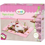 Ludi Hrací deka s mantinelem a hrazdou Sova růžová – Zboží Mobilmania