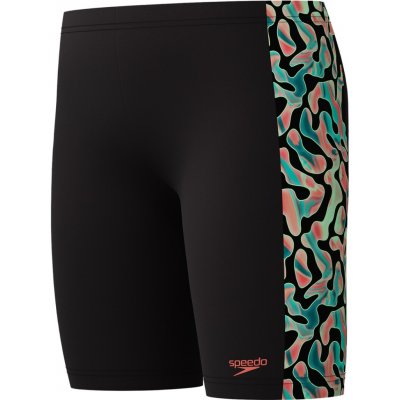 Speedo Digital Allover Panel Jammer Black Green Red – Hledejceny.cz