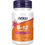 Now Foods Vitamín B12 2000 mcg 100 tablet – Hledejceny.cz