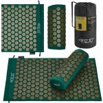 Sada pro akupresuru 4FIZJO zeleno-zlatá + polštář – Zboží Dáma