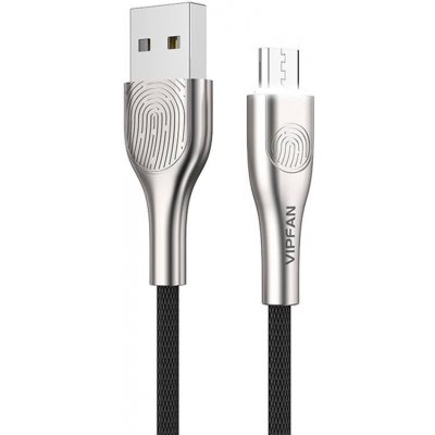 Vipfan Z04 USB-Micro USB, 3A, 1, m, černý