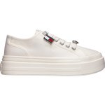Tommy Hilfiger TJW FLATFORM SNEAKER CHARMS Bílá – Zboží Mobilmania