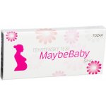 MaybeBaby strip 2v1 těhotenský test pásek 2 ks – Zbozi.Blesk.cz