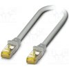 síťový kabel Phoenix Contact 1227580 Patch, S/FTP, 6a, lanko, Cu, LSZH, 2m, šedý