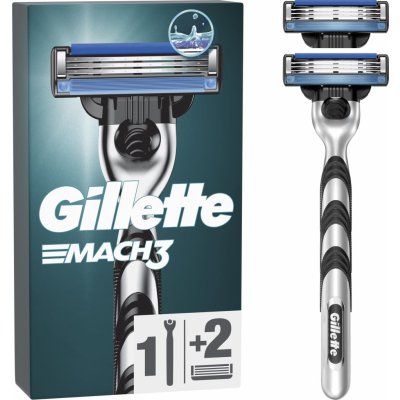 Gillette Mach3 + 2 ks hlavic – Zboží Dáma