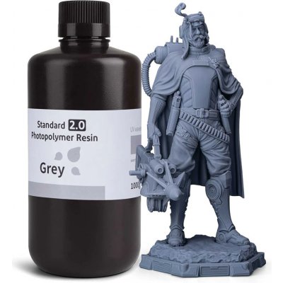 ELEGOO Standard 2.0 Resin Gray 1kg – Zboží Živě