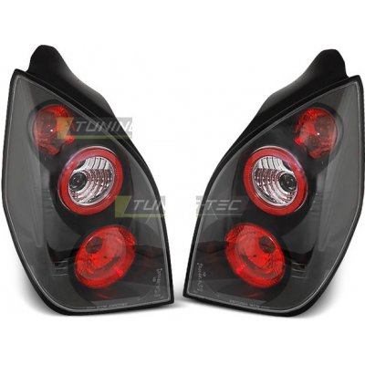 Citroen C2 11.2003-10 zadní lampy black – Hledejceny.cz