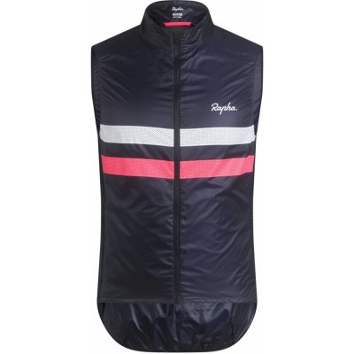 Rapha Brevet Insulated Gilet Dark Navy/Hi-Vis Pink/Silver pánské – Zboží Dáma