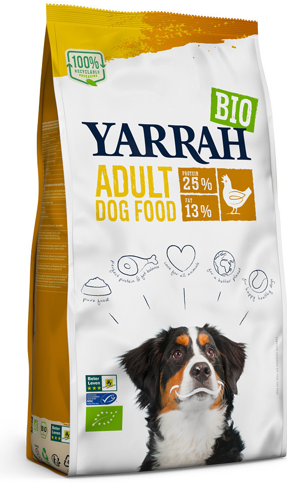 Yarrah Bio Adult s bio kuřecím masem 10 kg