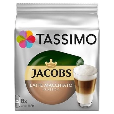 Tassimo Jacobs Latté Macchiato Káva v kapsli 8 ks – Zbozi.Blesk.cz