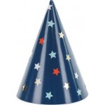 PARTYDECO Párty kloboučky Hvězdy 16 cm mix – Zboží Mobilmania