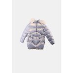 Joyce Sky dlouhá zimní bunda s umělou kožešinou – Zboží Dáma