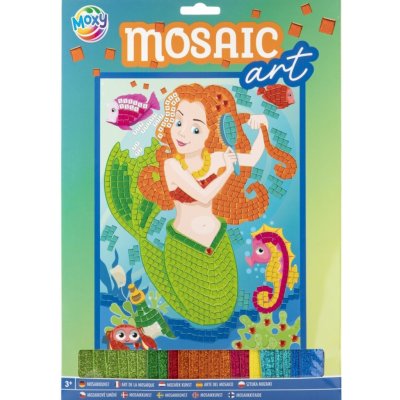 Grafix Mozaikový obrázek A4 -mořská panna – Zboží Mobilmania