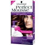 Schwarzkopf Perfect Mousse Permanent Color barva na vlasy 465 čokoládově hnědý – Zboží Mobilmania