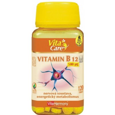 VitaHarmony B 12 500 mg 120 tablet – Hledejceny.cz