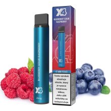 X4 Bar Blueberry Sour Raspberry 20 mg 600 potáhnutí 1 ks