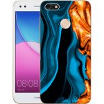 Pouzdro Picasee silikonové Huawei P9 Lite Mini - Gold blue čiré – Hledejceny.cz